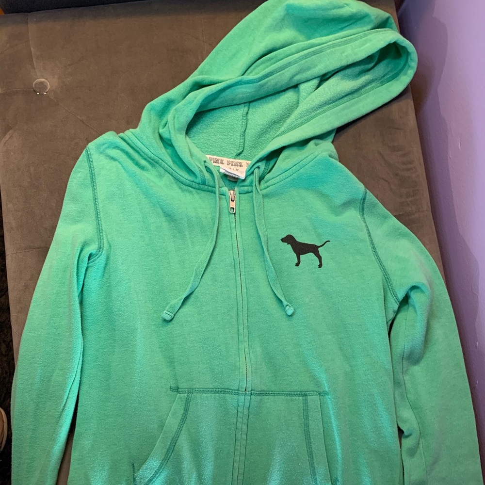PINK zip up hoodie